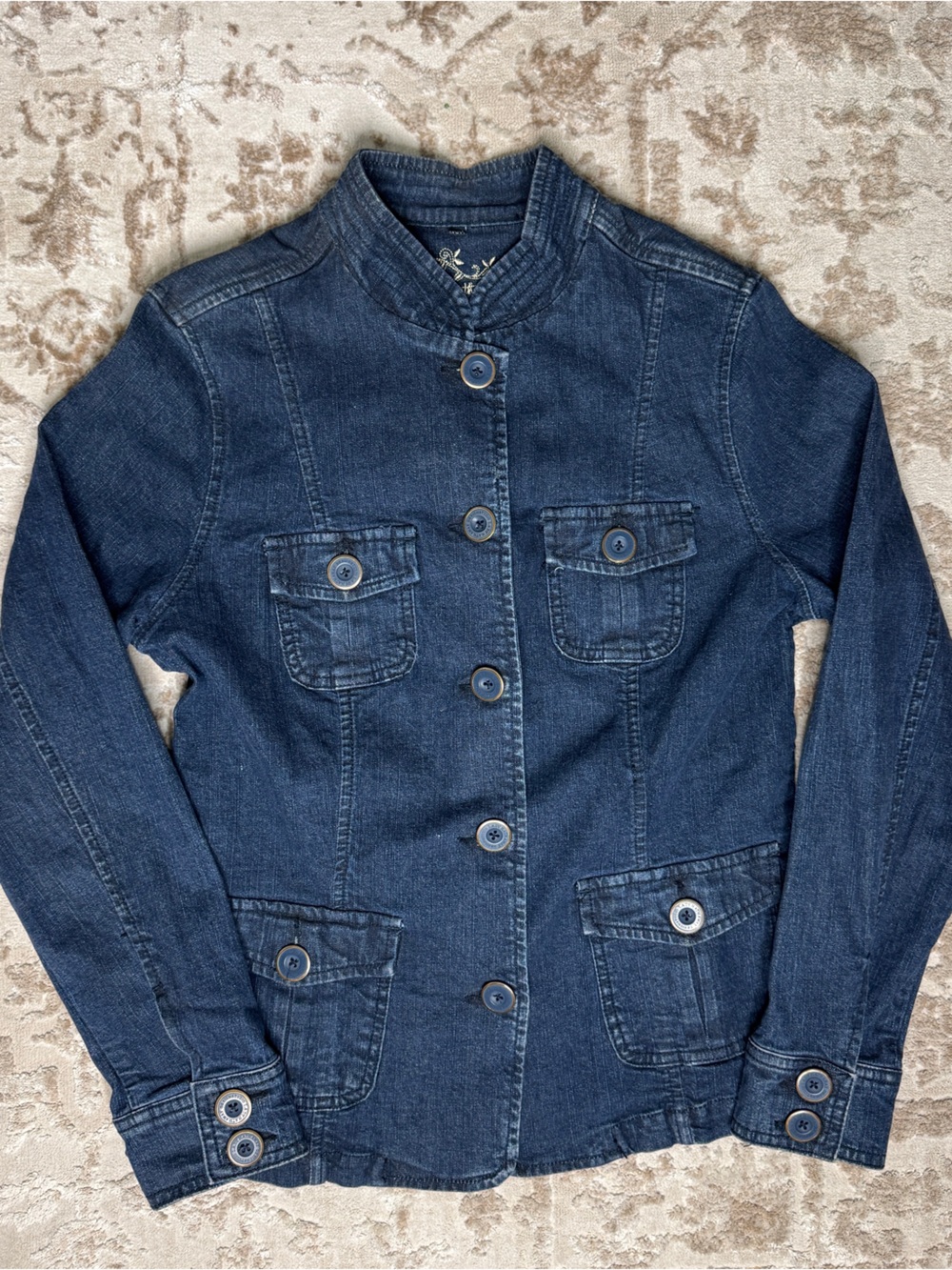 Y2K Lady Hathaway Denim Cotton Jacket